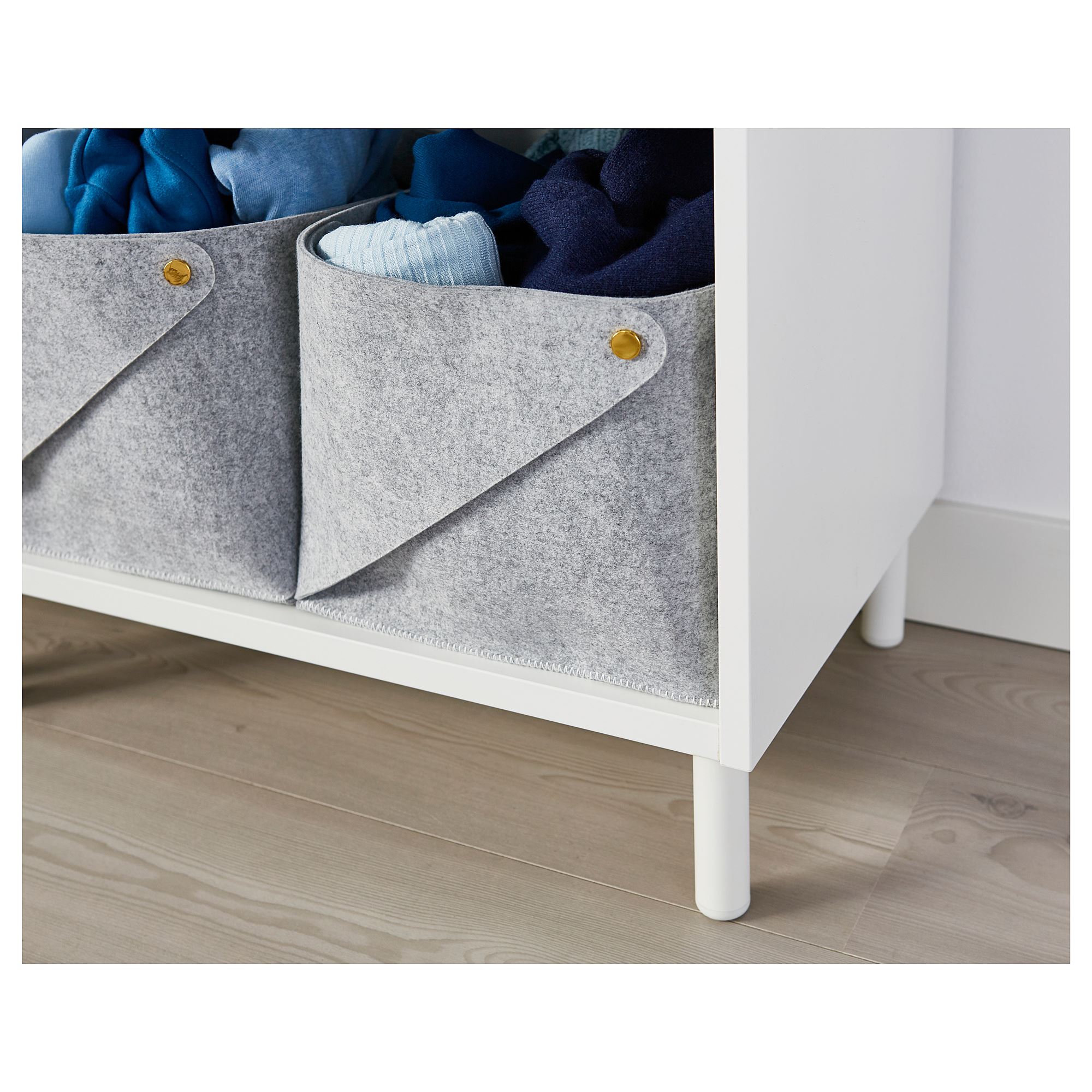 LATTHET ayak beyazmetal rengi 11 cm IKEA Yatak Odaları