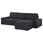 2-seat sofa and chaise longue