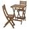 folding chair and table set