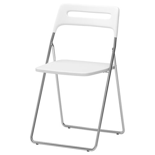TERJE katlanan sandalye beyaz IKEA Yemek Odaları