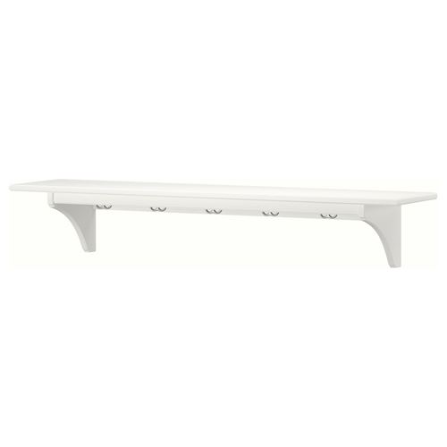 STENSTORP duvar rafı beyaz 120x20 cm IKEA Mutfaklar
