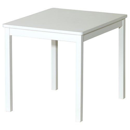 KRITTER, masa, beyaz, 59x50 cm