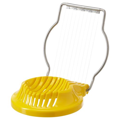 SLAT, egg slicer, yellow, 13x10 cm