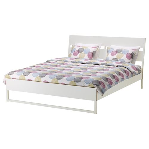 Trysil LurÖy Double Bed White Grey 140x200 Cm Ikea For Your Trysil LurÖy Double Bed