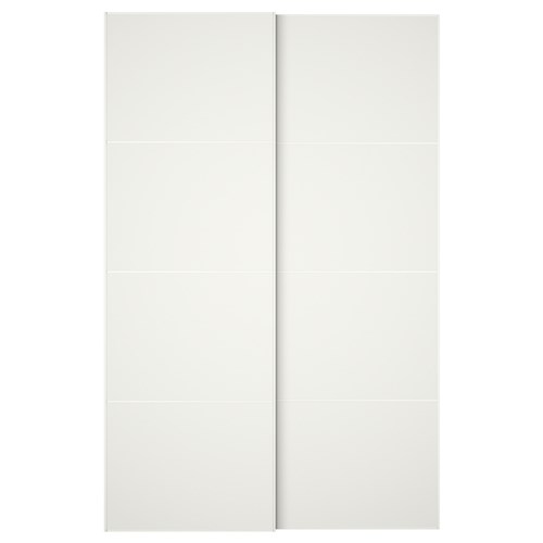 MEHAMN, sürgü kapak, beyaz, 150x236 cm
