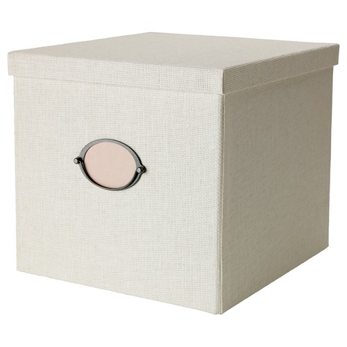 KVARNVIK kapaklı kutu beyaz 32x35x30 cm IKEA Ev Düzenleme