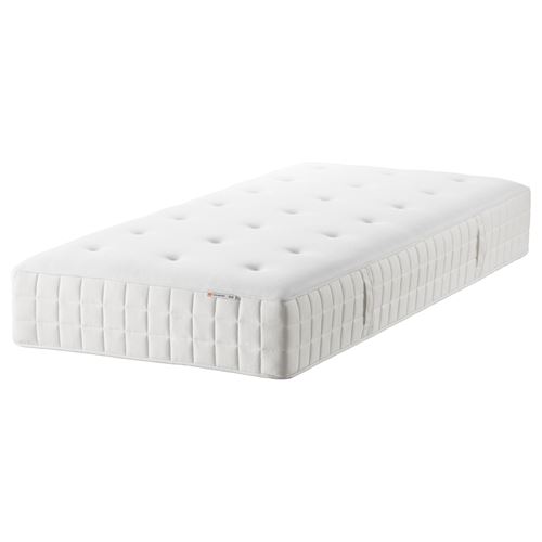 HYLLESTAD, single bed mattress, white, 90x200 cm