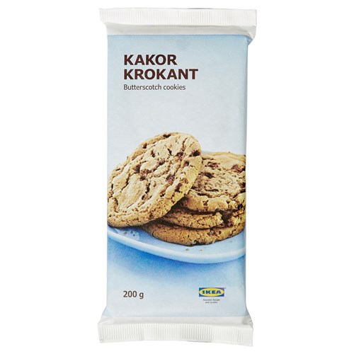 ÇİKOLATALI VE YABANMERSİNLİ KURABİYE Gıda Marketi 150 gr IKEA İsveç