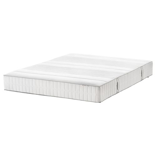 MYRBACKA, çift kişilik yatak, beyaz, 140x200 cm