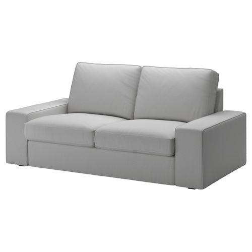 KIVIK, 2-seat sofa cover, orrsta light grey