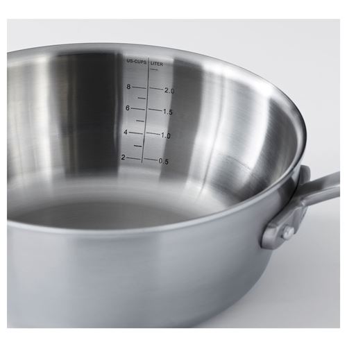 SENSUELL, sauce pan, stainless steel
