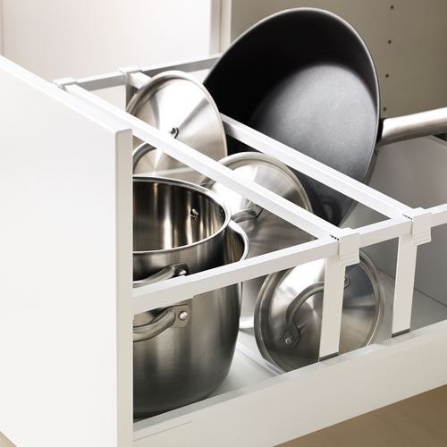 MAXIMERA, mutfak çekmecesi, beyaz, 60x60 cm