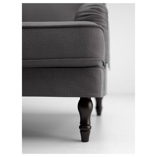 STOCKSUND, koltuk/uzanma koltuğu/kanepe ayağı, siyah