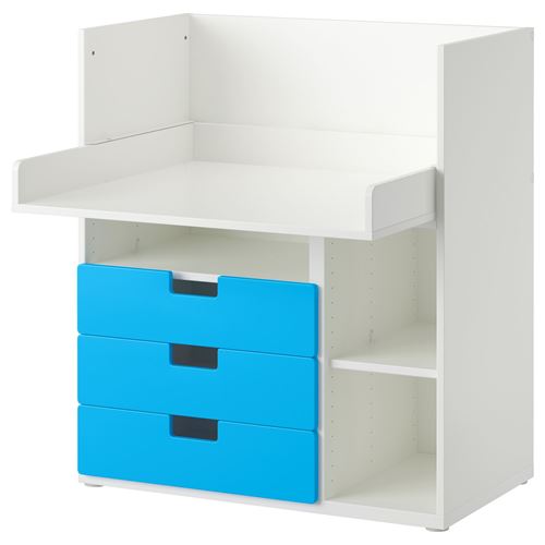 STUVA changing whiteblue 90x79x102 cm IKEA Children