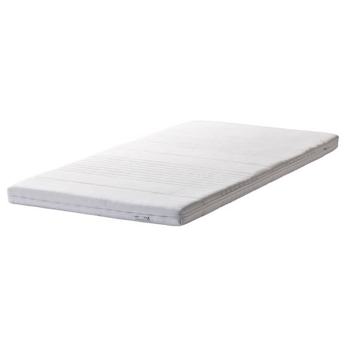TUSSÖY, single mattress pad, white, 90x200 cm