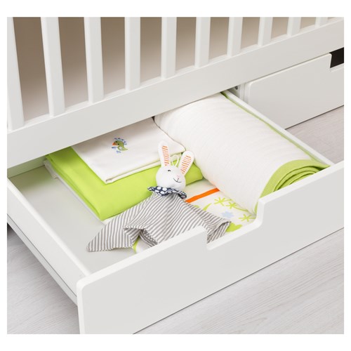 STUVA bebek karyolası beyaz 60x120 cm IKEA IKEA Çocuk