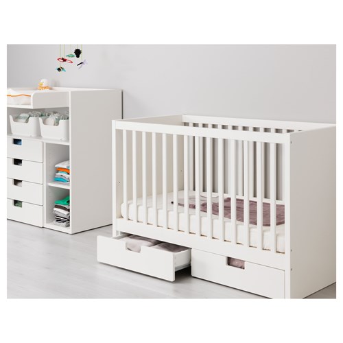 STUVA bebek karyolası beyaz 60x120 cm IKEA IKEA Çocuk