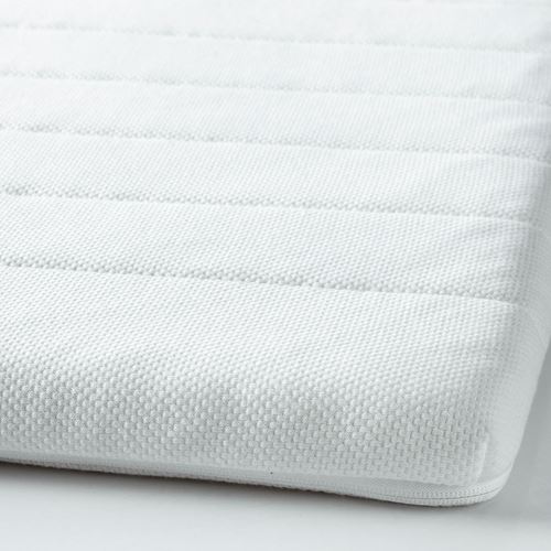 TALGJE, single mattress pad, white, 120x200 cm
