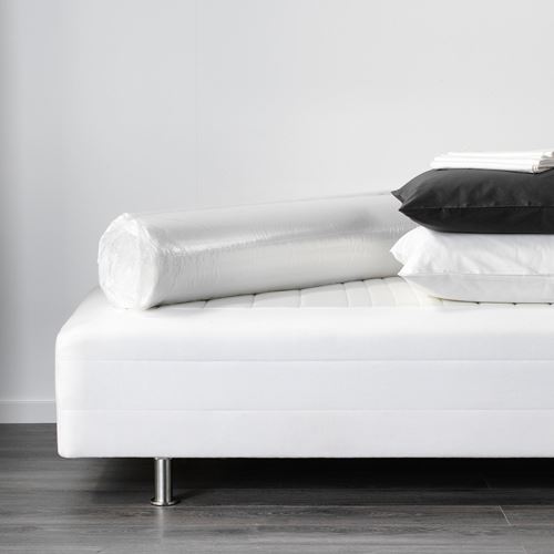 TALGJE, çift kişilik yatak pedi, beyaz, 140x200 cm