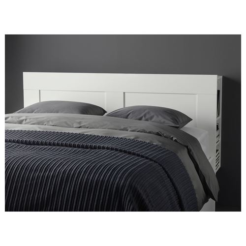 BRIMNES sandıklı yatak başı, beyaz, 160 cm BRIMNES sandıklı yatak başı, beyaz, 160 cm