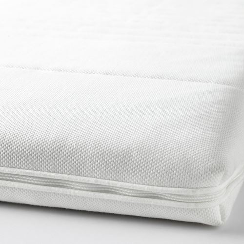 TUSSÖY, çift kişilik yatak pedi, beyaz, 140x200 cm