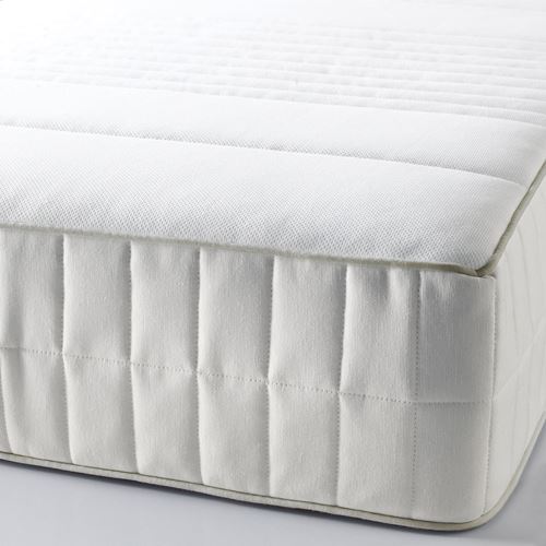 MYRBACKA, çift kişilik yatak, beyaz, 180x200 cm