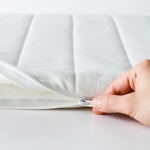 TALGJE, double mattress pad, white, 180x200 cm