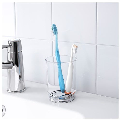 BALUNGEN, toothbrush holder, glass, 11 cm