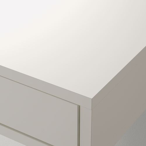 EKBY ALEX/RAMSHULT, wall shelf, white/white, 119x29 cm