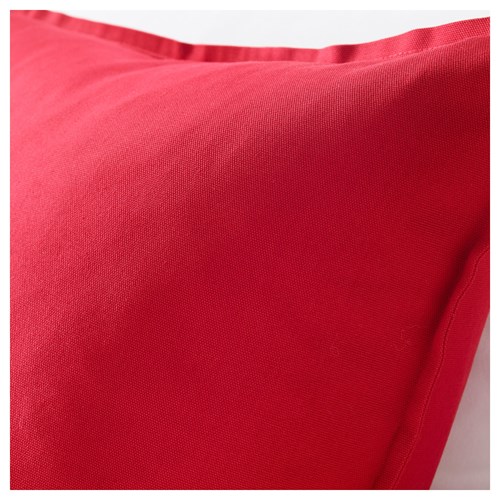 GURLI, minder kılıfı, kırmızı, 50x50 cm