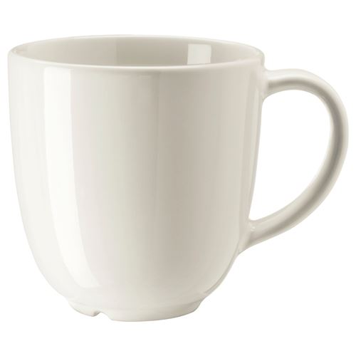 VARDAGEN, mug, off white, 30 cl
