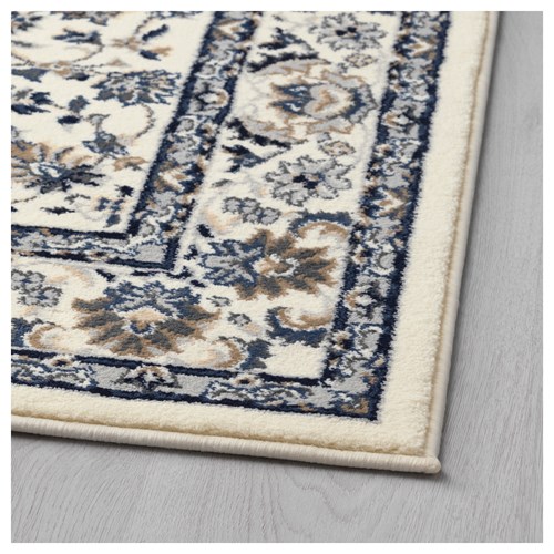 VALLÖBY halı mavibej 80x180 cm IKEA Oturma Odaları