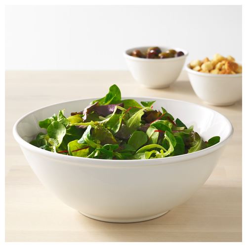 VARDAGEN off white 24 cm serving bowl IKEA