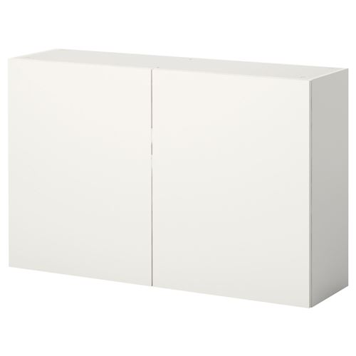 KNOXHULT, wall cabinet, white, 120x75 cm