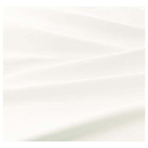 ULLVIDE, çift kişilik lastikli çarşaf, beyaz, 140x200 cm