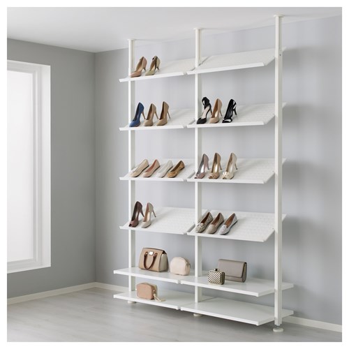 ELVARLI shoe cabinet white 175x51x222 350 cm IKEA  IKEA  