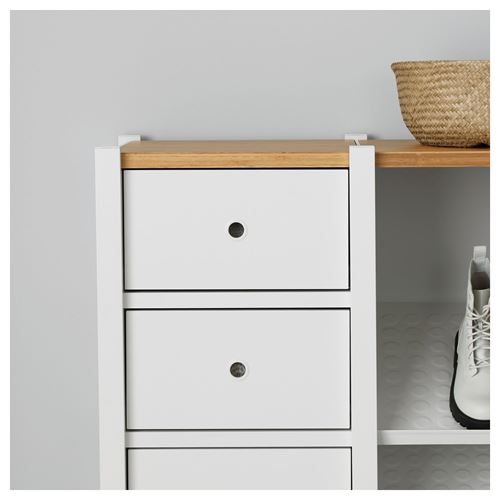 ELVARLI, drawer, white, 40x36 cm