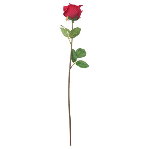SMYCKA, artificial flower, rose-red, 52 cm