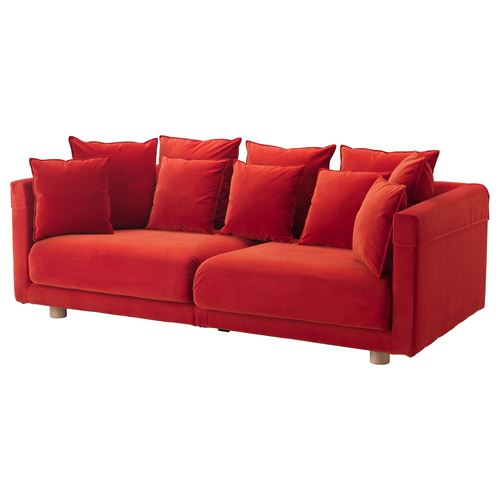 Stockholm 2017 3 Seat Sofa Sandbacka Orange Ikea Living Room Stockholm 2017 3 Seat Sofa