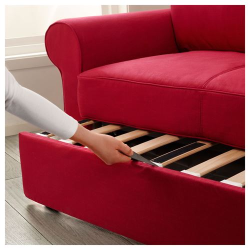 BACKABRO/MARIEBY 3�lü yataklı kanepe nordvalla kırmızı