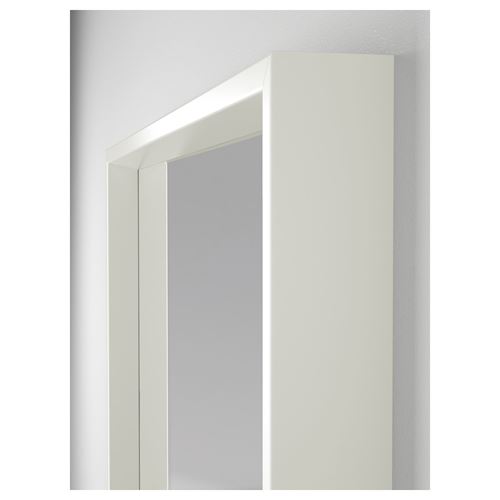 NISSEDAL, mirror, white, 65x150 cm
