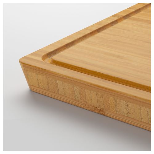 APTITLIG, kesme tahtası, bambu, 45x36 cm