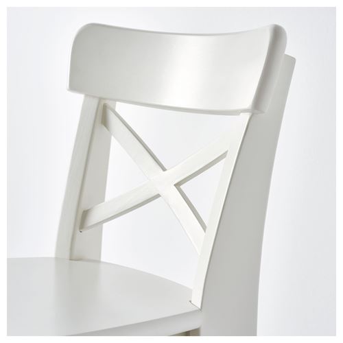 INGOLF, çocuk sandalyesi, beyaz, 77 cm
