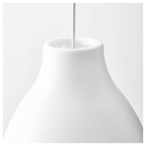 MELODI, pendant lamp, white, 28 cm