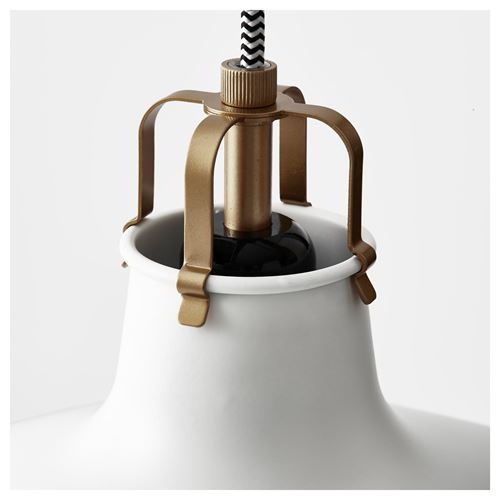 RANARP, sarkıt lamba, kırık beyaz, 38 cm