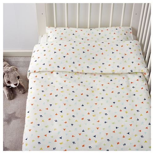 STJARNBILD bebek nevresim takımı çok renkli 110x125/35x55 STJARNBILD bebek nevresim takımı çok renkli 110x125/35x55