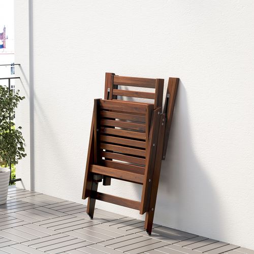 APPLARÖ, ayarlanabilir sandalye, kahverengi