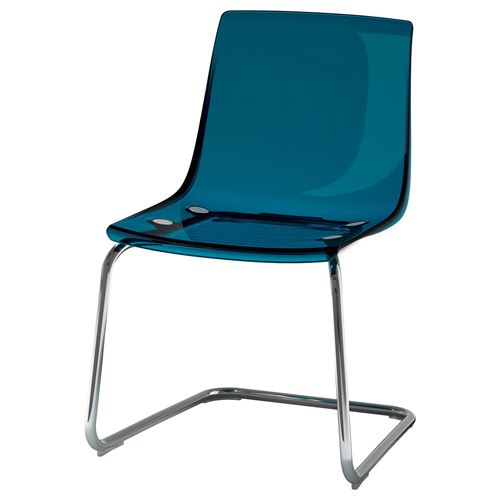 TOBIAS sandalye mavikrom kaplama IKEA Yemek Odaları TOBIAS sandalye mavikrom kaplama IKEA Yemek Odaları