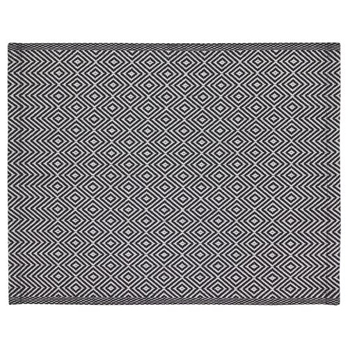 GODDAG, place mat, black-white, 35x45 cm