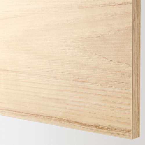 METOD/MAXIMERA, base cabinet with drawers, ASKERSUND light ash effect, 60x60 cm